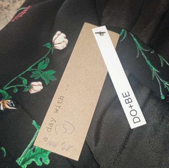 Done women's one piece jumpsuit size small black multicolored perfect brand new - Picture 5 of 6